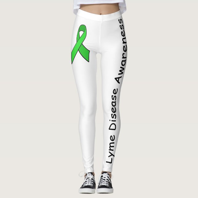 Lymesjukdom Medvetenhet Leggings (Framsida)
