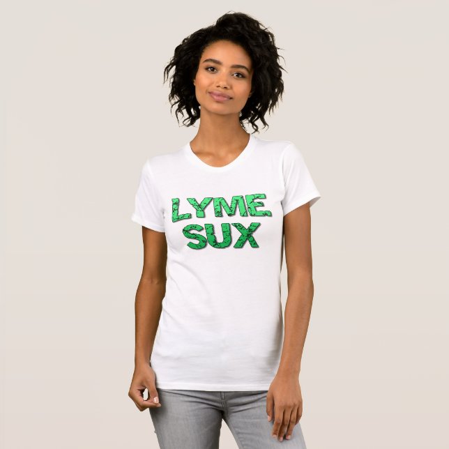 Lymesmedvetandets T-shirt (Hel framsida)
