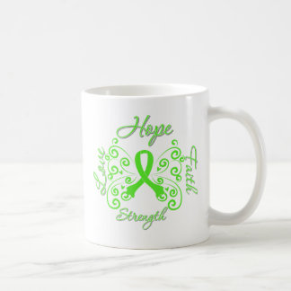 Lymfkörtelcancer för styrka för hopptrokärlek kaffemugg