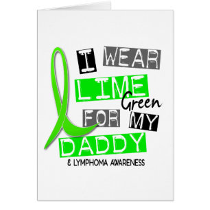 Lymfkörtelcancer ha på sig jag limefruktgrönt f hälsningskort