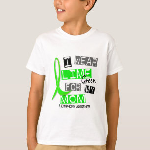 Lymfkörtelcancer ha på sig jag limefruktgrönt för t-shirt