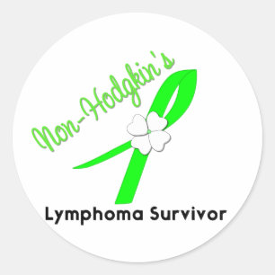 Lymfkörtelcancer - Non-Hodgkins överlevande Runt Klistermärke