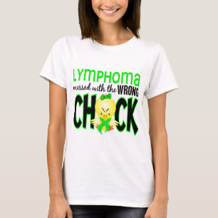Lymfkörtelcancer röra med den fla chicken tee shirt