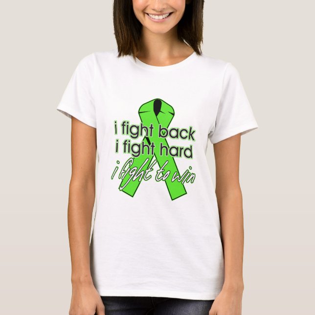Lymfkörtelcancer som jag slåss tillbaka tee (Framsida)