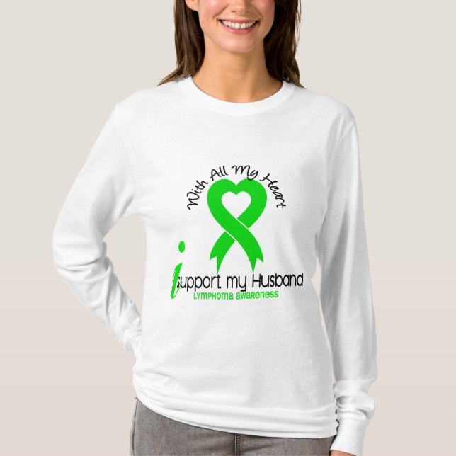 LYMFKÖRTELCANCER stöttar jag min make Tee (Framsida)