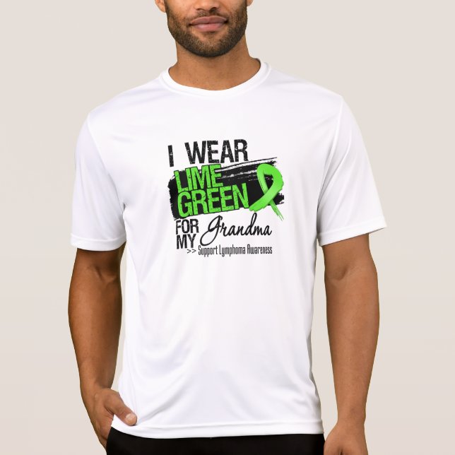 Lymfkörtelcancerband för min mormor tee (Framsida)