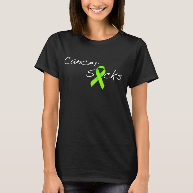 Lymfkörtelcancercancer suger tee shirt (Framsida)