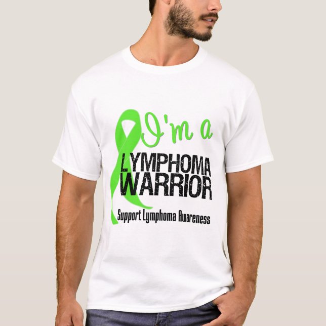 Lymfkörtelcancerkrigare Tee (Framsida)