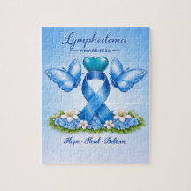 Lymfödem medvetenhetspussel