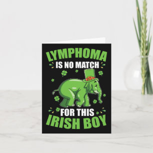 Lymfom Blodcancer Medvetenhet St Patricks Day Le Kort