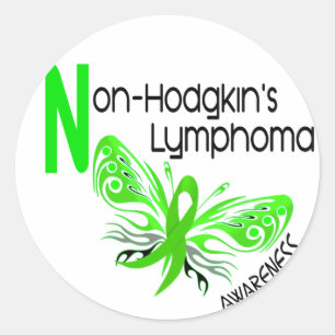 Lymfom non-Hodgkins BUTTERFLY 3.1 Runt Klistermärke