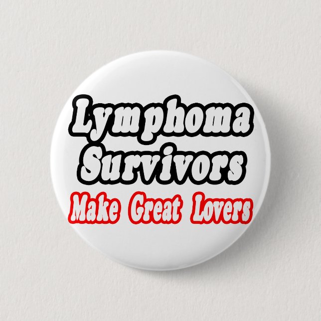 Lymfom Survivors gör Underbara Älskare Knapp (Framsida)