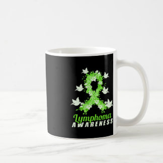 Lymfoma Awareness Support Birds Kaffemugg