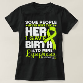 Lymfomamedvetenhet vissa människor möter aldrig si t shirt