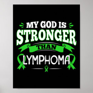 Lymfommedvetenhetspresent För Blodcancerpatienter Poster