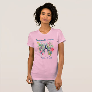 Lymhangioleiomyomatos LAM 2- sidiga kvinnor T- Shi T Shirt