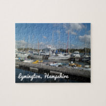 Lymington Hampshire Sailing Boats in Marina