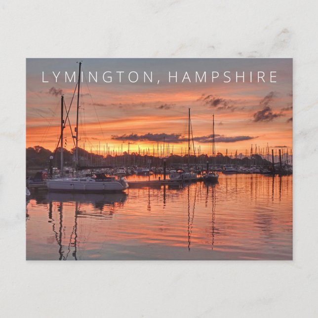 Lymington Vykort (Framsida)