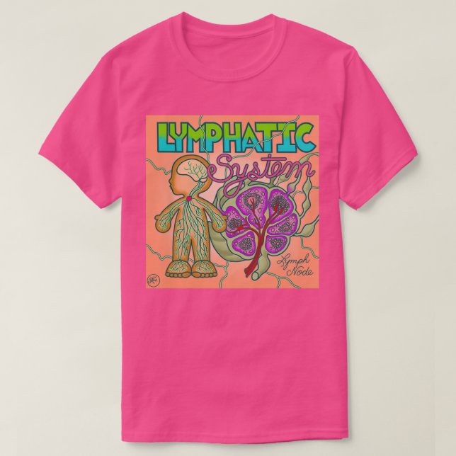 Lympatiskt system t shirt (Design framsida)