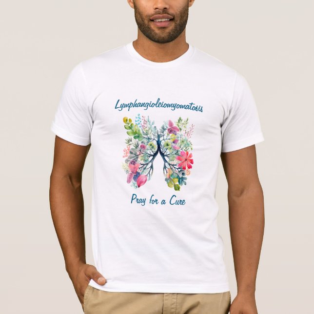 Lymphangioleiomyomatsis LAM T-Shirt (Framsida)