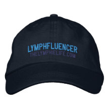 ’Lymphfluencer’ Broiderat Hat