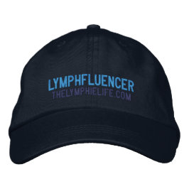 ’Lymphfluencer’ Broiderat Hat Broderad Keps