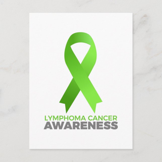 Lymphoma Cancer Awareness Vykort (Framsida)