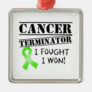 Lymphoma Cancer Terminator Julgransprydnad Metall