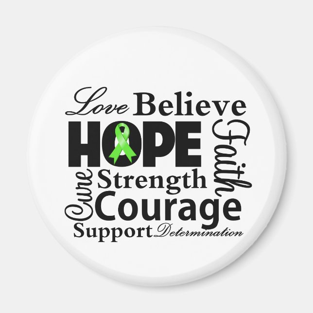 Lymphoma Collage of Hope Magnet (Framsidan)