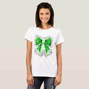 Lymphoma Cure jul Bow Shirt T