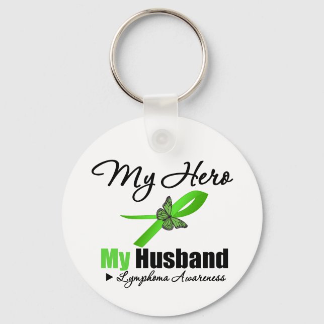 Lymphoma My Hero My Make Nyckelring (Framsida)
