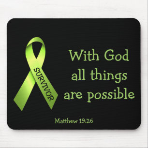 Lymphoma Survivor Mousepad Musmatta