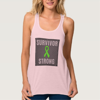 Lymphoma Survivor Strong Linne Med Racerback