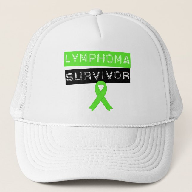 Lymphoma Survivor Truckerkeps (Framsida)