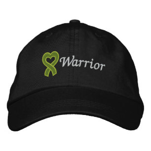 Lymphoma Warrior Broderad Keps