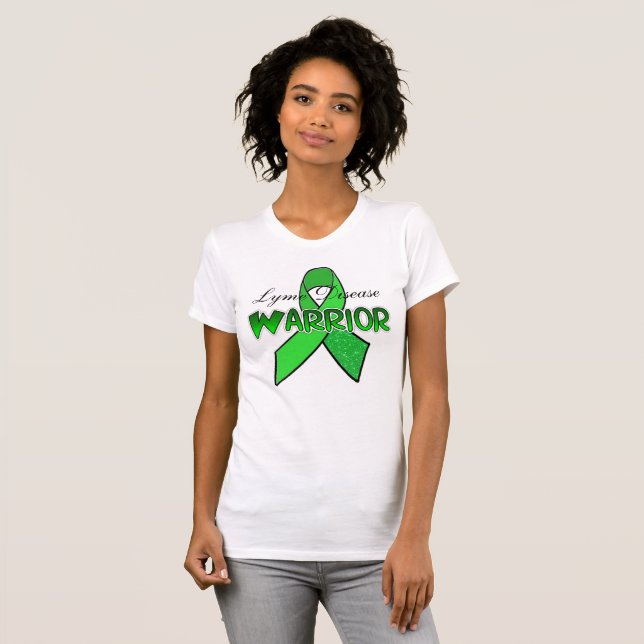 Lymsjuka krigaredräkt t-shirt (Hel framsida)