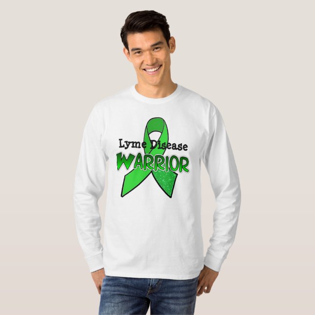 Lymsjuka krigaren skjorta tee (Hel framsida)