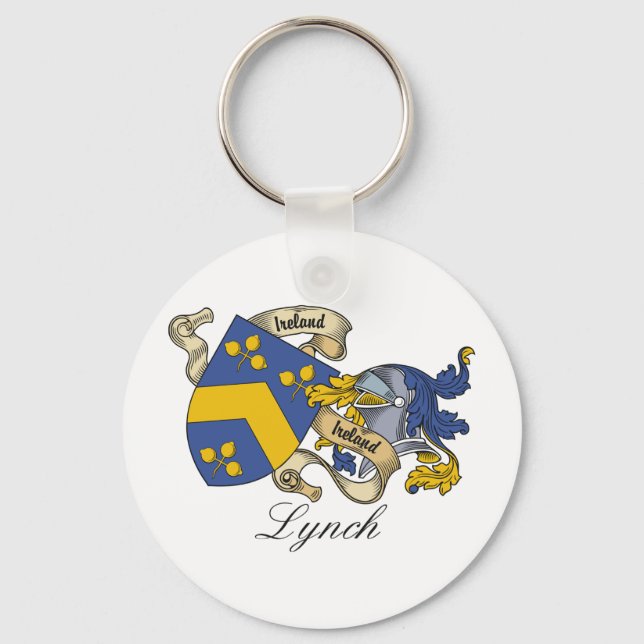 Lynch Family Crest Nyckelring (Framsida)