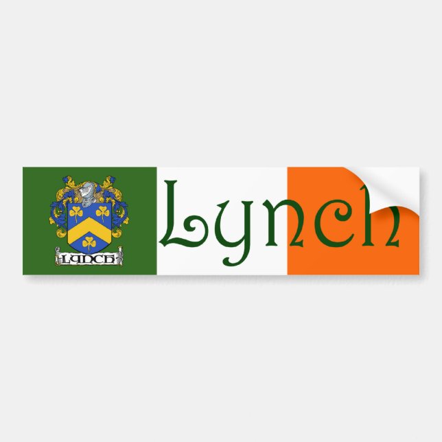 Lynch Jackar av Arm Flagga Bumper Sticker Bildekal (Framsidan)