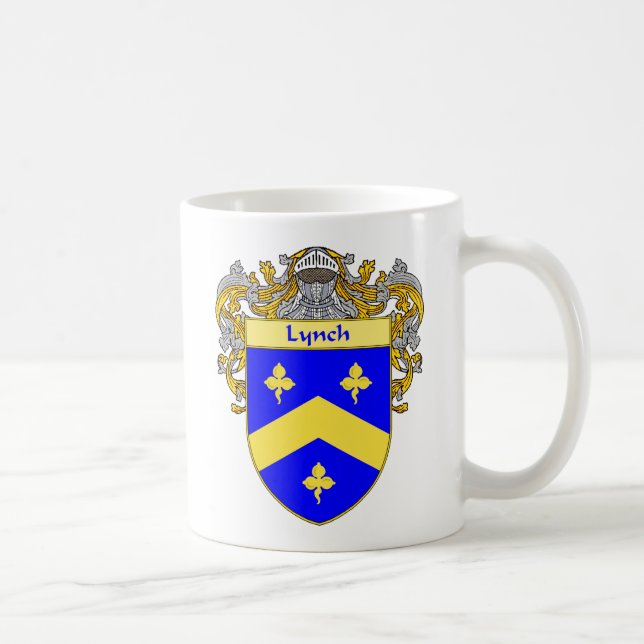 Lyncha (den täckte) vapenskölden, kaffemugg (Höger)