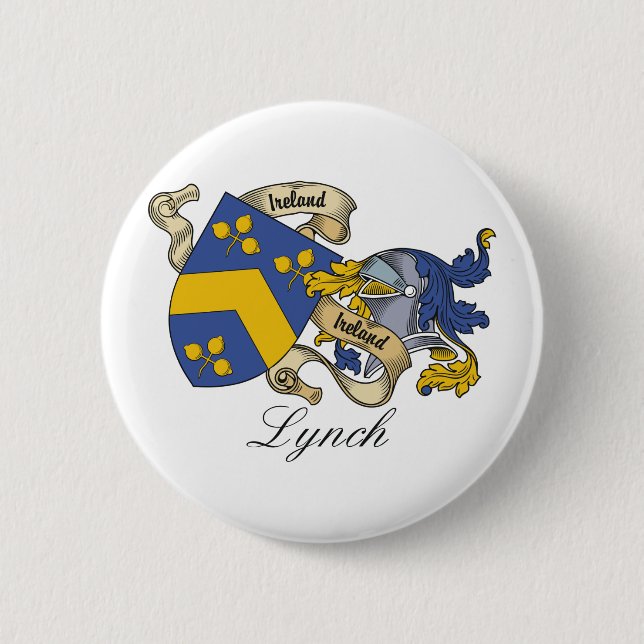 Lyncha familjvapenskölden knapp (Framsida)