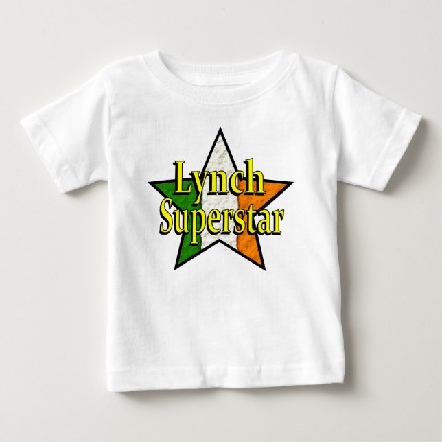 Lyncha världsstjärnaspädbarnT-tröja T-shirt (Framsida)
