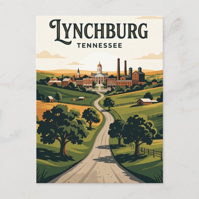 Lynchburg USA Vykort (Framsida)