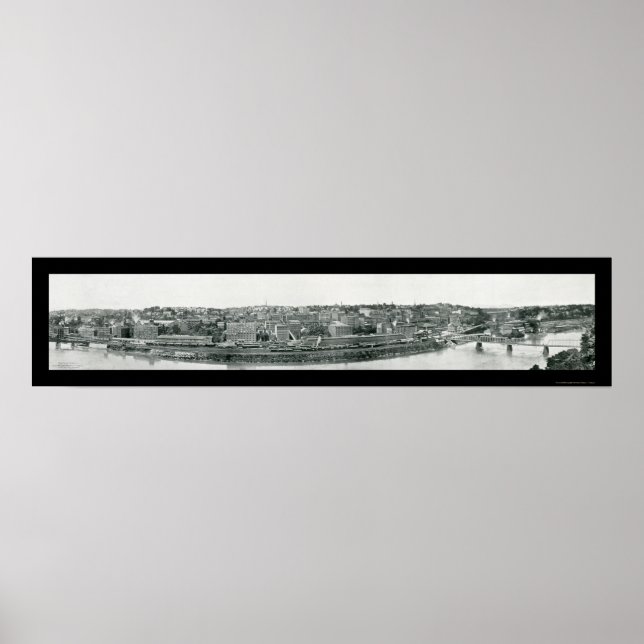 Lynchburg, VA Photo 1908 Poster (Framsidan)