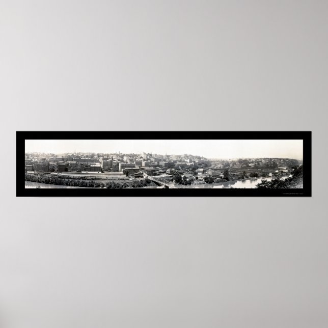 Lynchburg, VA Photo 1915 Poster (Framsidan)