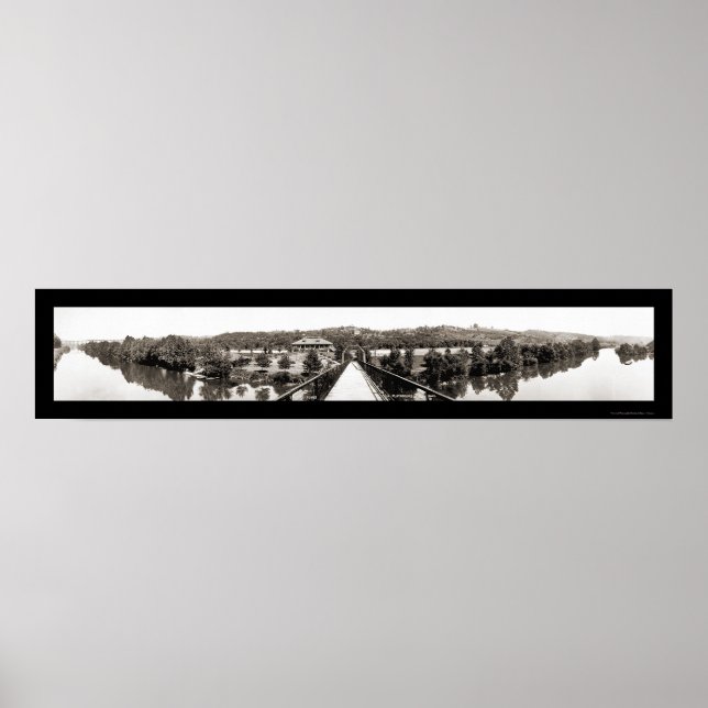 Lynchburg VA Photo 1920 Poster (Framsidan)