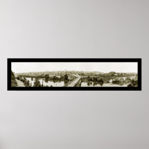 Lynchburg VA-Viaductfoto 1919 Poster