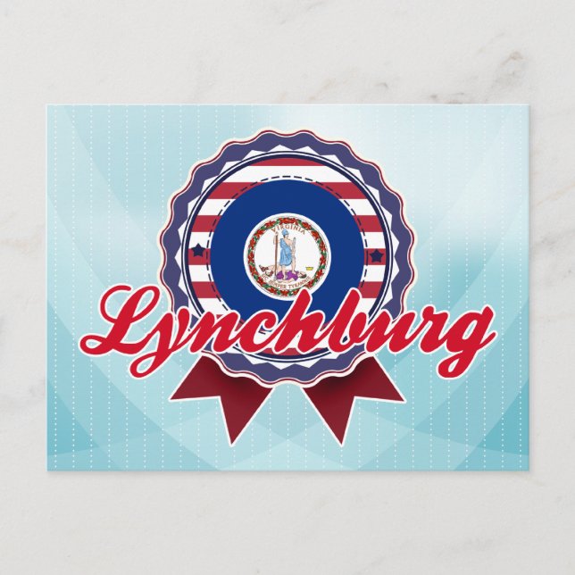 Lynchburg, VA Vykort (Framsida)