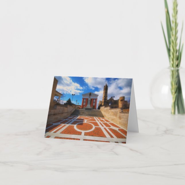 Lynchburg Virginia Steps of the City copy Kort (Framsida)