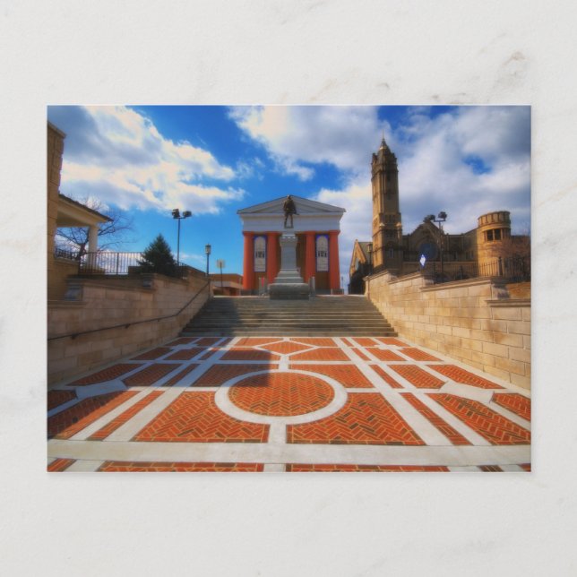 Lynchburg Virginia Steps of the City Vykort (Framsida)